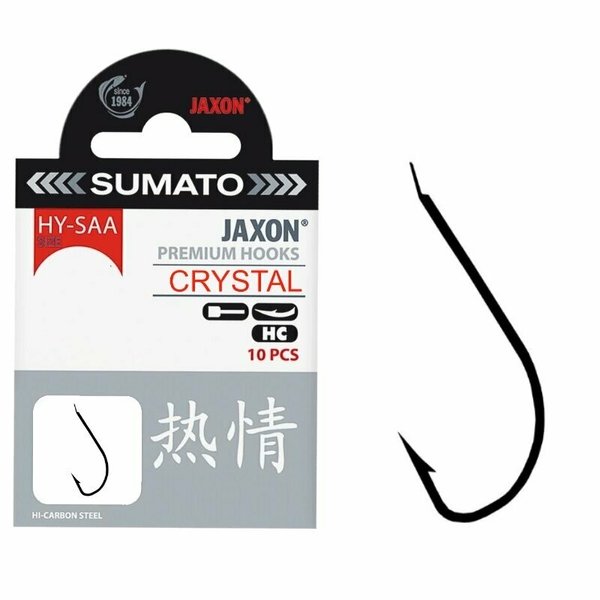 Premium Angelhaken - Jaxon SUMATO - Crystal - gold ‍