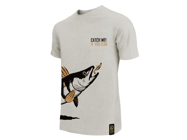 Zander Motiv T-Shirt Delphin Catch me! ZANDER