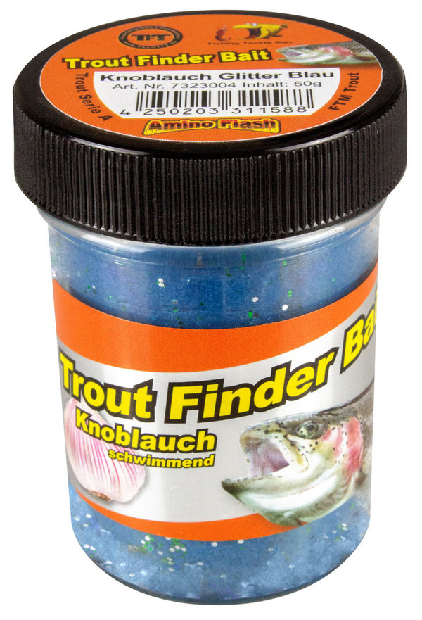 Knoblauch Forellenteig Trout Finder Bait schwimmend